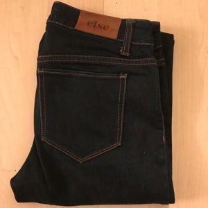 Dark denim skinny jeans